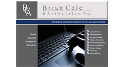 Desktop Screenshot of briancoleassociates.com